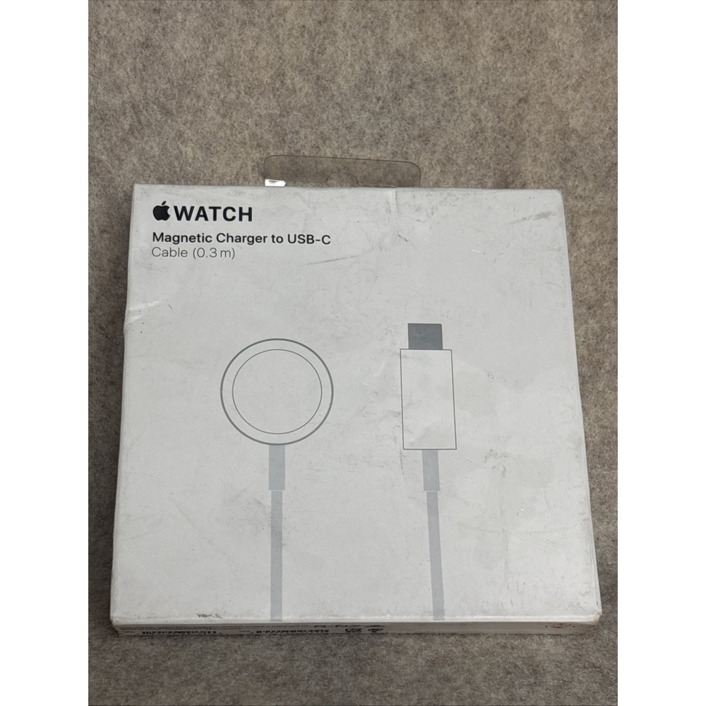 Apple Watch Magnetic Charger to USB-C Cable 0.3m White MU9K2AM/A